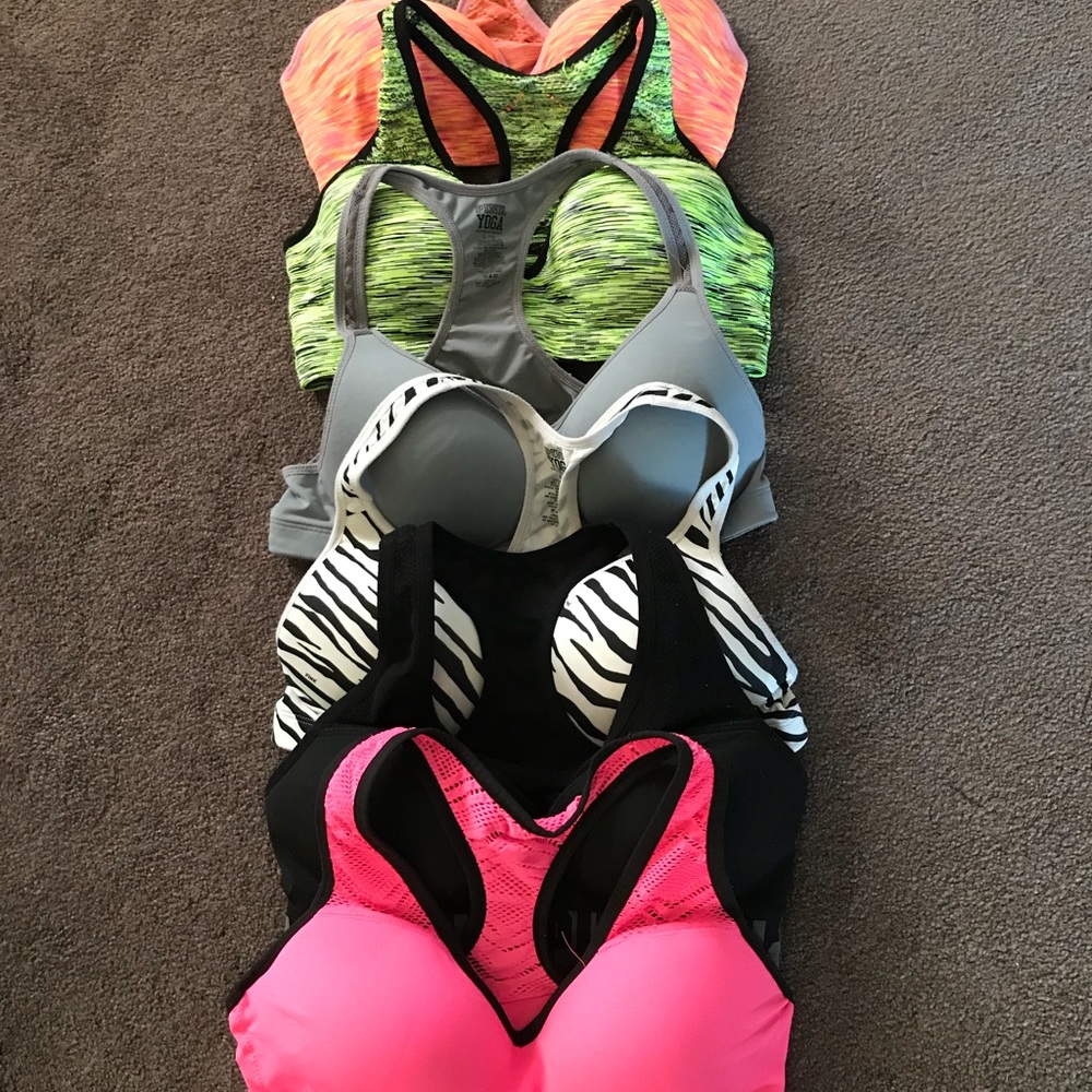 Victoria’s Secret PINK yoga Sports bras large